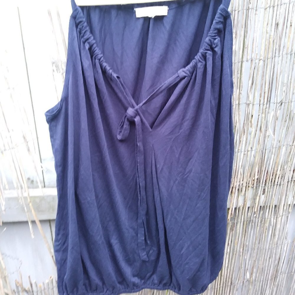 Max Studio Navy Tank - Women - See Measurements